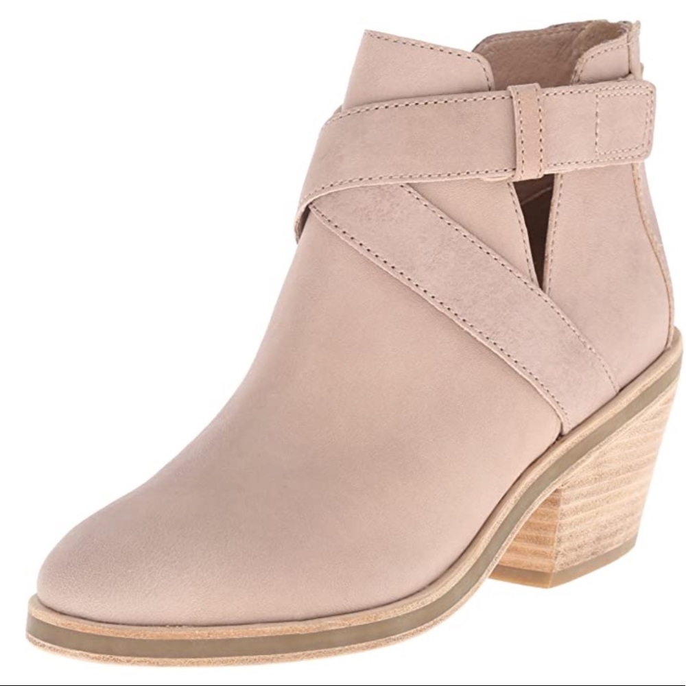 Eileen Fisher Beige Derby Booties